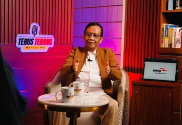 KPK  Minta Mahfud MD  Buat Laporan Dugaan Mark Up Proyek Kereta Cepat