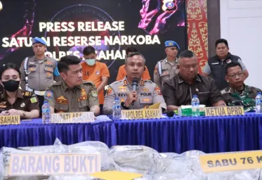Membawa 76 Kg Sabu 2 Orang Ditangkap di Asahan 32 Kg Sudah Masuk Palembang