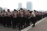 Polisi Kerahkan 1963 Aparat Demo Buruh di Kawasan Monas