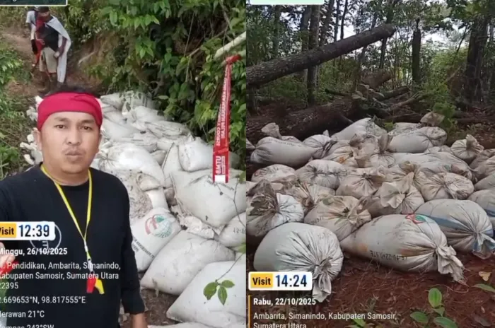 12 Kabupaten-Kota Sumatera Utara Terancam Longsor Akibat  Hutan Rusak Termasuk Samosir