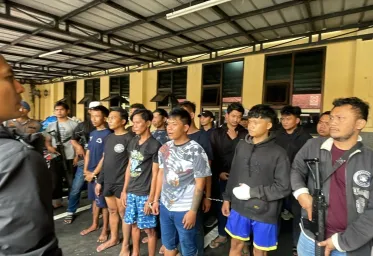 Polisi Tetapkan 5 Tersangka  Geledah Markas Brigez Terkait Kasus Tewasnya Juru Parkir