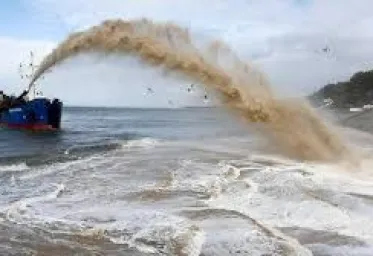 Aktivitas Tambang Pasir Laut di Bintan Diprotes Nelayan  Karena Dianggap  Belum Ada Amdal