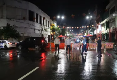 Cegah Premanisme dan Kejahatan Jalanan Polres Pelabuhan Tanjung Perak Patroli Gabungan