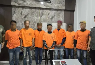 Polres Situbondo Amankan 7 Tersangka Pengeroyokan di Sumberejo Banyuputih