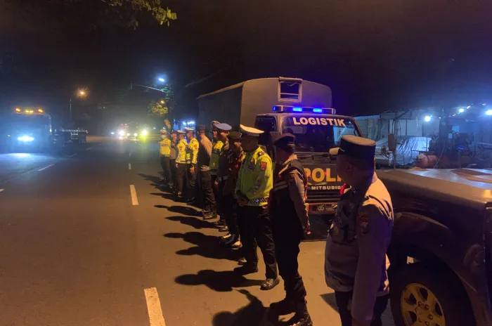 Polres Pasuruan Gencarkan Patroli Malam, Cegah Premanisme dan Geng Motor Oprasi Pekat ll semeru 2025