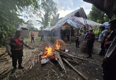 Tindak Tegas Perjudian Polres Mojokerto Bongkar Arena Sabung Ayam