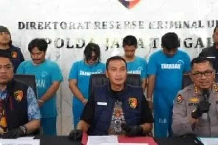 Polda Jateng Tangkap Anggota GRIB Diduga Mencuri Aset KAI di Semarang
