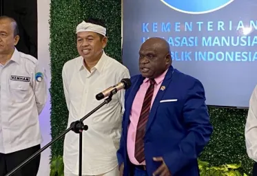 Pendidikan Barak Militer  Diusulkan Oleh Menteri  HAM Bisa Diterapkan Serentak