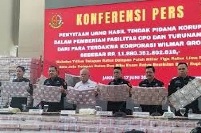 Kejagung Sita Uang Rp 11,8 Triliun Dari Wilmar Group Diduga Hasil Korupsi CPO
