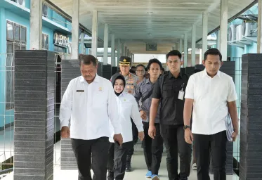 Dirjenpas  Kunjungi Lapas Nabire Sambangi Petugas Yang Terluka