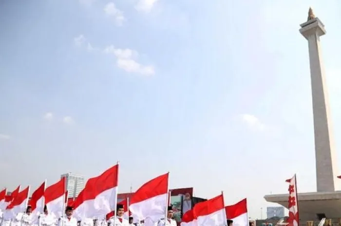 Polri Kerahkan 5.888 Personel Gabungan di  Monas Untuk Amankan HUT Bhayangkara ke 79 