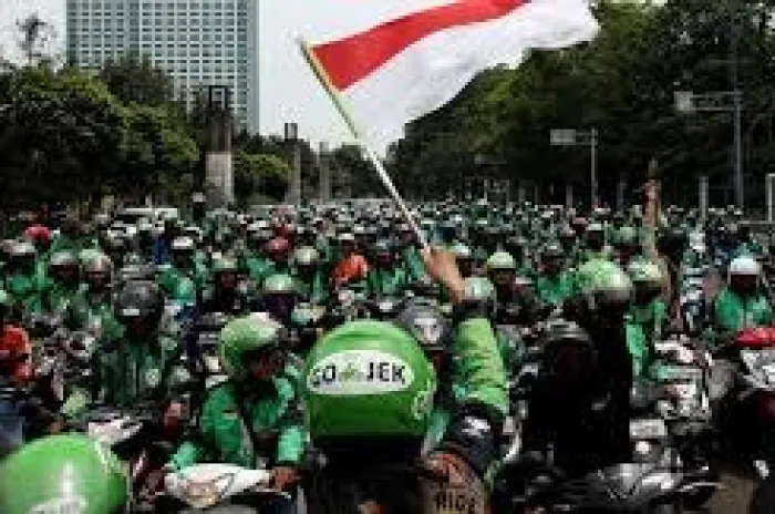 Ojol Demo Tuntut Tritura, Polisi Kerahkan 1.437 Personel  Untuk Pengamanan 
