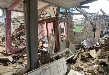 Sebuah Ledakan Di Banten Akibatkan Sejumlah Rumah Hancur  Warga Terluka 