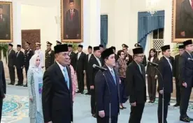 Nasional 11 Pejabat  Dilantik Presiden Prabowo Setelah Reshuffle Kabinet