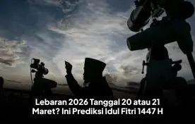 Nasional Sidang Isbat Kemenag Digelar 19 Maret, Muhammadiyah Lebaran 20 Maret