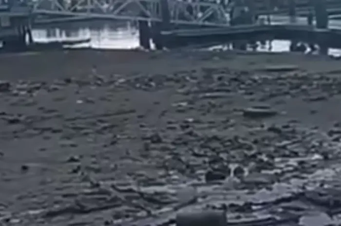 Warga Ternate Panik Berlarian  Setelah Melihat Air laut Surut Seusai Gempa