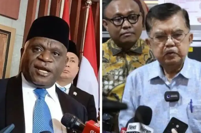 Natalius Pigai Tolak Laporan  Terhadap JK