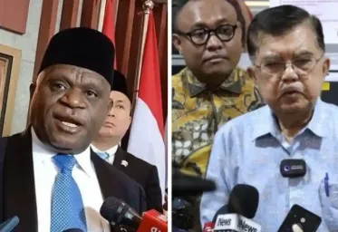 Natalius Pigai Tolak Laporan  Terhadap JK