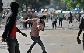 DKI Jakarta Warga Klender Bentrok Dengan Matel Akibat Penarikan Motor Paksa 