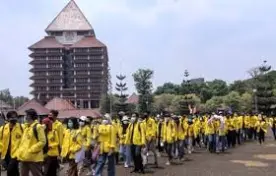 DKI Jakarta Polda Metro Jaya Kerahkan 1031 Personel Untuk Amankan Demo BEM UI di Gambir Jakpus 